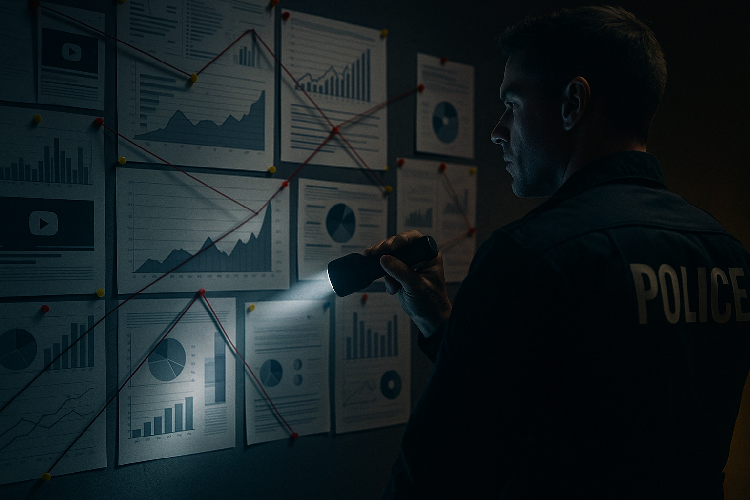 Team member monitoring live chat and comments for policy violations